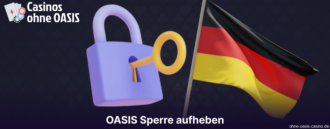 Leitfaden zur Aufhebung der OASIS-Sperre für Spieler aus Deutschland